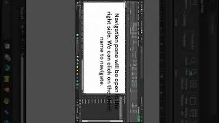 Navigation Pane in Excel #navigation #excel #tips #newtool #asmr #shortsvideo  #shorts