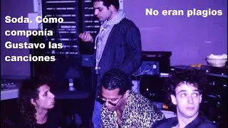 Gustavo Cerati componiendo (no plagio). Video inédito.