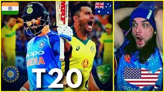 INDIA vs AUSTRALIA T20 Cricket | PANDYA'S POWER | AMERICAN REACTS