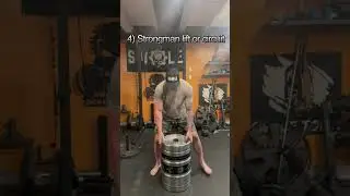 How I structure Tactical Strength Training (sample)