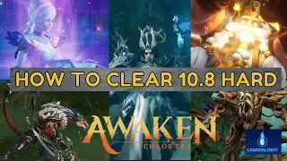How to Clear 10.8 Hard 👊 - Awaken Chaos Era - Darkened Nicklaus 10.8 Guide - Good Team To Use