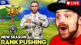 🔴 New Season Conqueror Rank Push - PUBG MOBILE LIVE