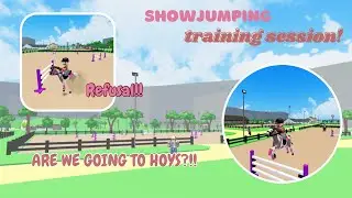 Showjumping training session! ✨*Are we going to HOYS?!*✨ || Horse Valley Episode 34