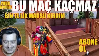 PUBG MOBILE MAUSU KIRDIK BU MAÇ KAZMAZ
