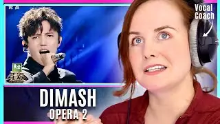Dimash is NOT HUMAN! 🤯 | Vocal Coach Analysis | Opera 2 - Dimash Kudaibergen Reaction