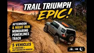 Trail Triumph Epic: Afternoon & Night Run on Mundaring Powerlines Track