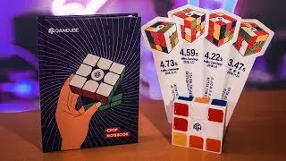 New GAN accessories: CFOP Notebook, Stickerpack «Magic cube» and Bookmarks with World Records