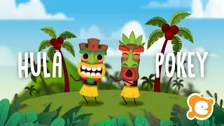 HULA POKEY | Hawaiian Hokey Pokey | ELF Learning