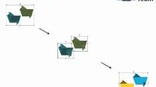 folded paper origami design process analysis flat powerpoint design