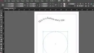 Type on a Path Tool Adobe InDesign Tutorial