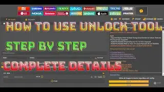 UNLOCK TOOL COMPELETE TUTORIAL #HOW TO USE UNLOCKTOOL#UNLOCK TOOL KAISE USE KARE