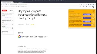 GSP301 Deploy a Compute Instance with a Remote Startup Script