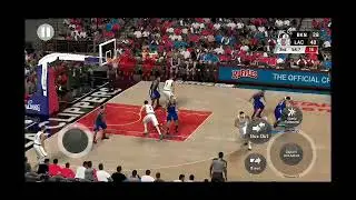 CLIPPERS TEAM PLAY IN THE LAST 1 MINUTE OF THE 3RD QTR