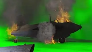 Vehicle Blast Green screen helicopter car bike plane blast clipss