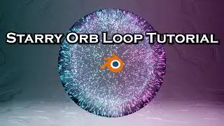 Sci-Fi Particles Orb Loop - Blender Tutorial