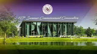 113th Prairie View A&M Summer Commencement