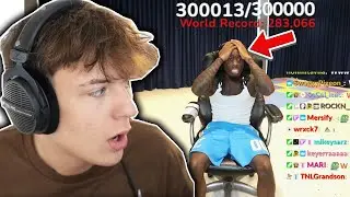Clix Reacts to Kai Cenat BREAKING Twitch Sub Record (300,000)