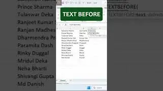 How to use Text After and Text Before in Excel 
