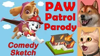 3D Pet Chat Comedy: Neighborhood PAW Patrol (Parody/Spoof)