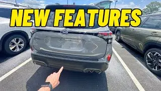 What is NEW on the 2025 Subaru Forester compared to the 2024 Subaru Forester?
