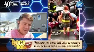 El Cuy habló de la pérdida de su sobrina tras el incendio que sufrió con su familia en Nueva York