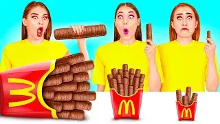 Big, Medium and Small Plate Challenge | Crazy Challenge by HAHANOM Challenge