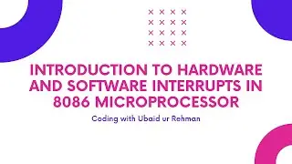 Hardware interrupt | Maskable interrupt | Non Maskable interrupt | Software interrupts in 8086