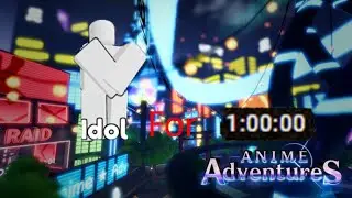 I did the Idol Emote for an Hour... | AA (Anime Adventures)