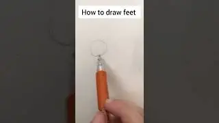 How to draw feet for beginners ✍ #drawing #art #drawingtutorial #draw #sorts