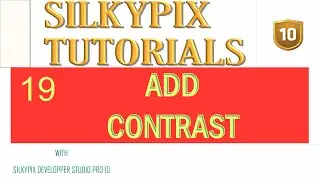 ADD CONTRAST IN YOUR PHOTOS WITH SILKYPIX DEVELOPER STUDIO PRO 10