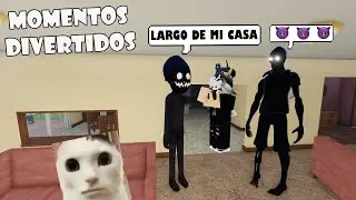 MOLESTANDO A VECINOS MOMENTOS DIVERTIDOS (ROBLOX)