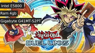 YGO! Duel links Steam benckmark Intel E5800,GPU Intel G41 Express,G41MT-S2PT