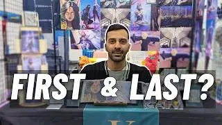 Chasing My Dream! First Artist Alley Experience. Edmonton Fan Expo Artist Alley Vlog!