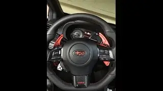 subaru wrx steering wheel bezel mod