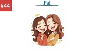 'Pal' Meaning in English || Learn English Vocabulary || English Vocabulary with pictures