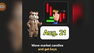 Hamster Kombat Mini game. August 21 ( Puzzle solved )