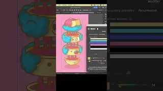 Comment changer les couleurs d’un dessin avec Illustrator ! #tutorial  #illustration #shortsart