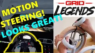 GRID LEGENDS VR is BACK! GRAPHICS fixed, MOTION STEERING added | Best Quest 2 racing game ever! 2023