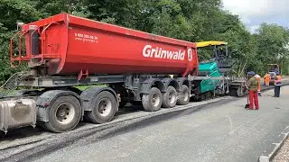 Day on the Asphalt | Who knows what temperature the asphalt is during production?