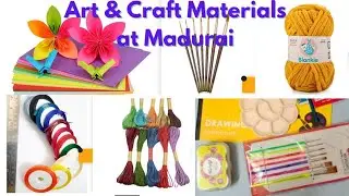 Art and Craft Materials at Madurai - Eswarshop Vlog part 3