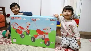 Unboxing tricycle for Ilayda