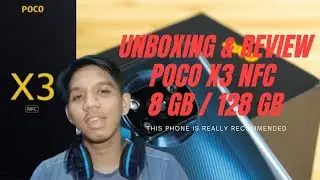 Unboxing and Review Poco X3 NFC 8 GB / 128 GB 2021