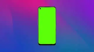Green screen Mobile With Moving Background Template | no copyright ©️ 