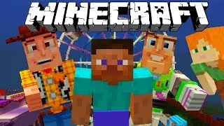 MINECRAFT STEVE AND ALEX | TOY STORY MINECRAFT ADVENTURE | Minecraft Xbox