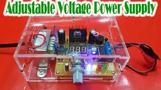 How to Assembling LM317 Adjustable Voltage Power Supply KIT DIY