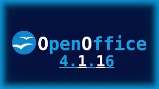 OpenOffice - 4.1.16 - The new update