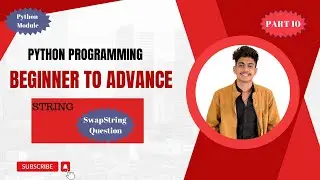 Swap String Question With Solution | Python Full Course #10