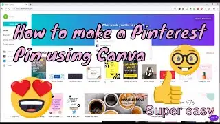 How to make beautiful Pinterest Pins using Canva