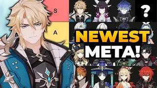 Genshin Impact Tier List (6.4 NEWEST CHANGES!) 😱🔥| Genshin Tier List, Tier List Genshin Impact