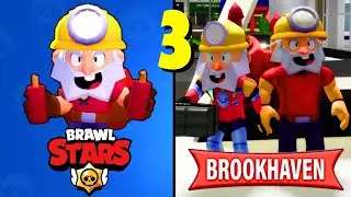 BROOKHAVEN'da BRAWL STARS KARAKTERLERİ 3😲AYŞEM ECE ARI💥ARIGİLLER🐝ROBLOX BROOKHAVEN🏡RP